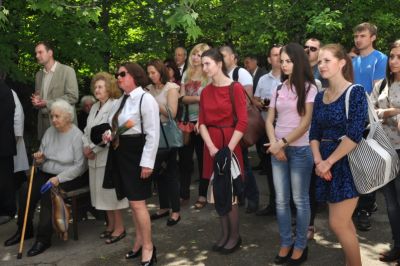 Inaugurarea basoreliefului in memoriam Valentina Halitov