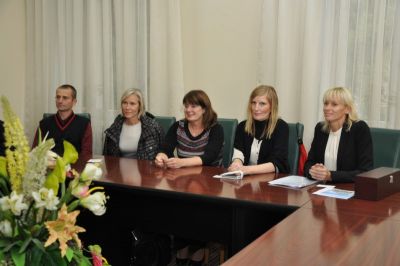 Delegaţie din Estonia 10.10.13